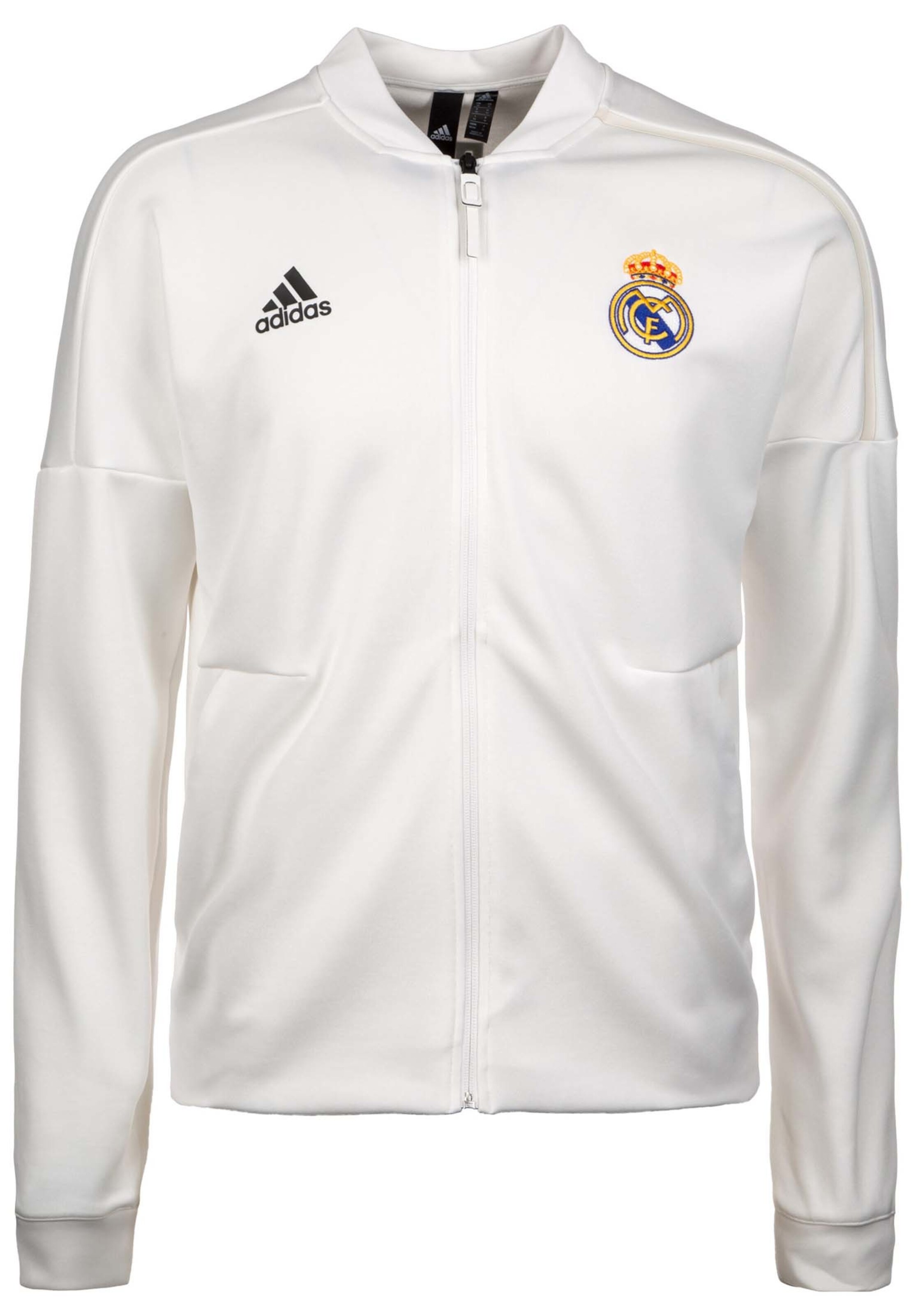 ADIDAS PERFORMANCE - Sportjas 'Real Madrid Z.N.E. Anthem' in de kleur Wit