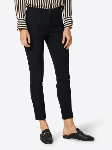 s.Oliver BLACK LABEL Skinny Broek in Zwart: voorkant