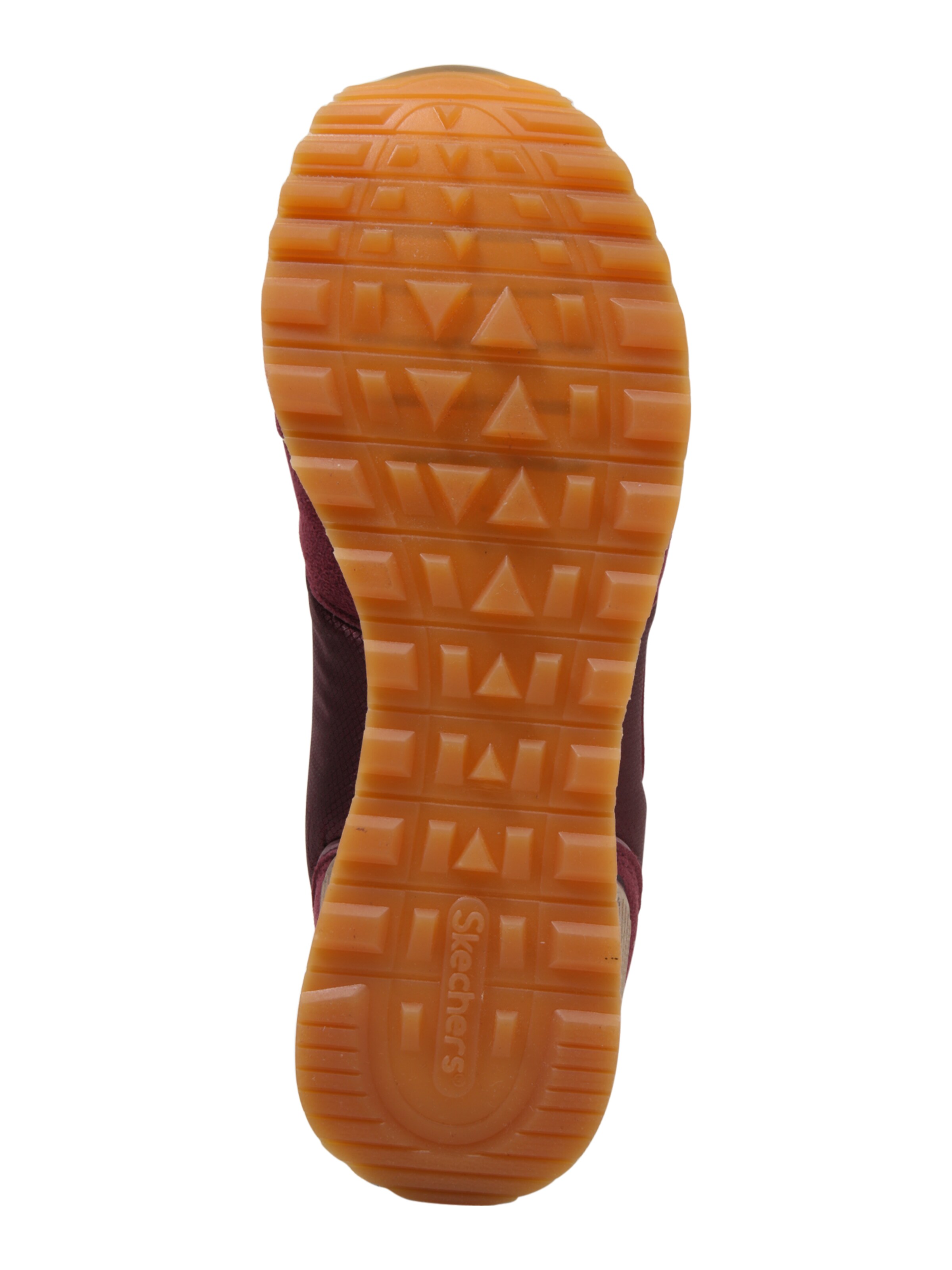 Baskets basses 'Gold'n Gurl' SKECHERS en rouge