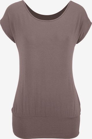 LASCANA T-Shirt in Grau