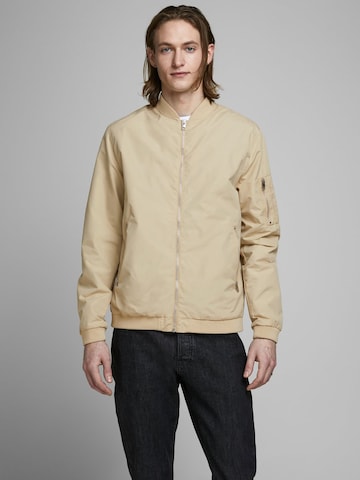 JACK & JONES Regular Fit Jacke in Beige: Vorderseite