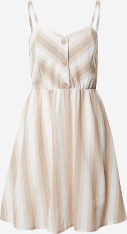Hailys Summer Dress 'Ava' in Beige: front
