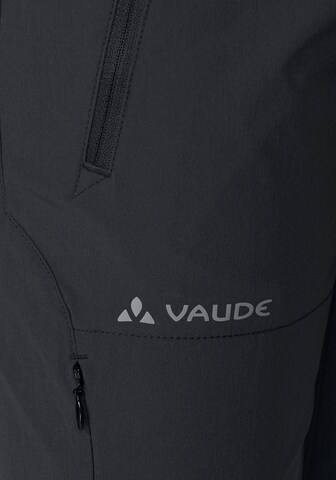 VAUDE Regular Outdoor Pants 'Farley' in Black