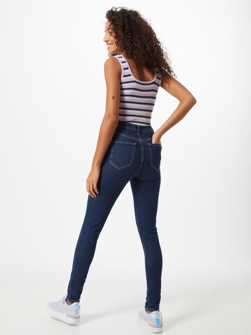 Coupe slim Jean 'One F' Global Funk en bleu