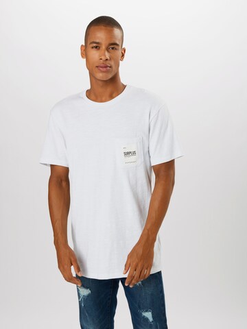 Coupe regular T-Shirt 'Surplus' Superdry en blanc : devant