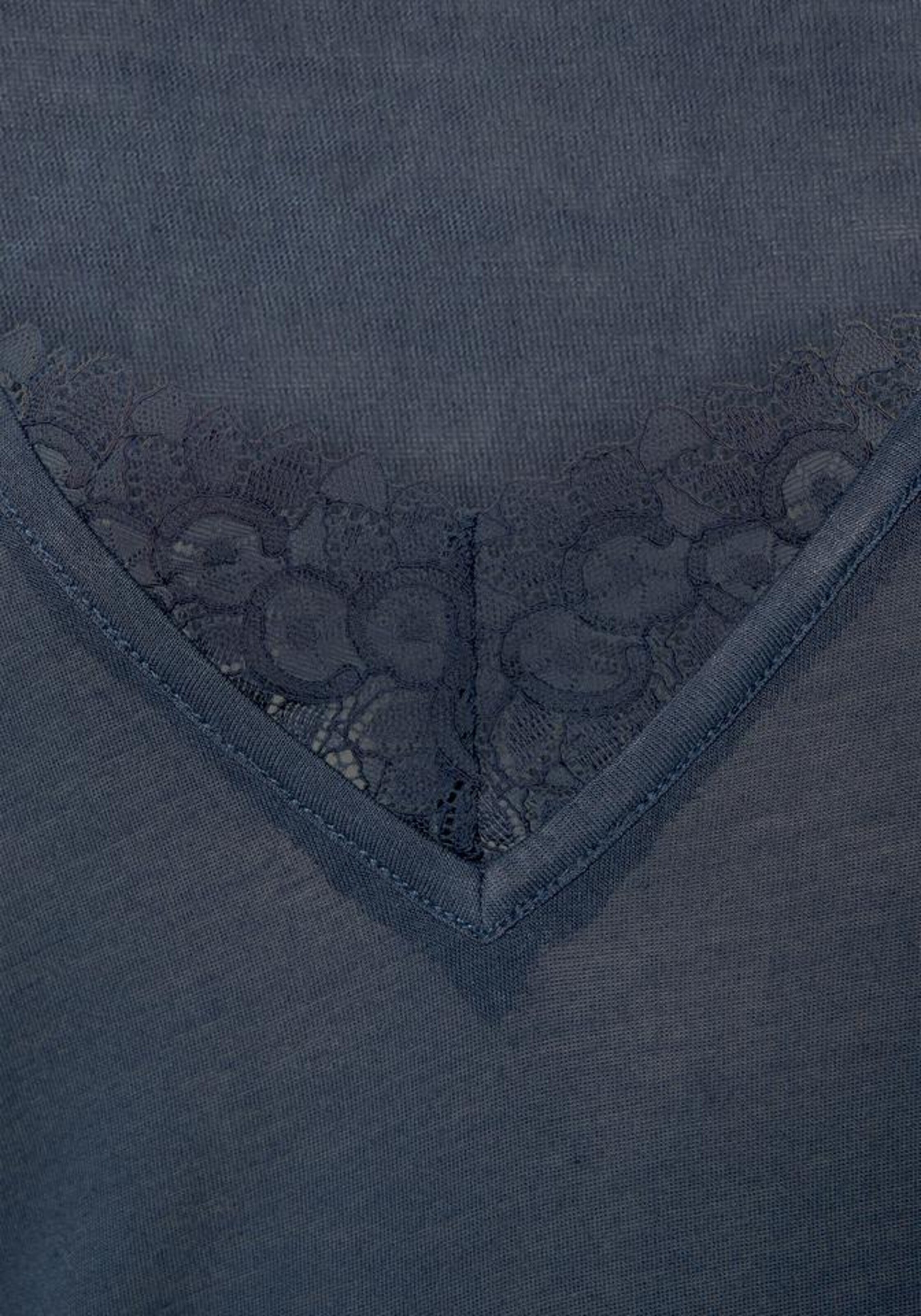 LASCANA Ночная рубашка в Синий