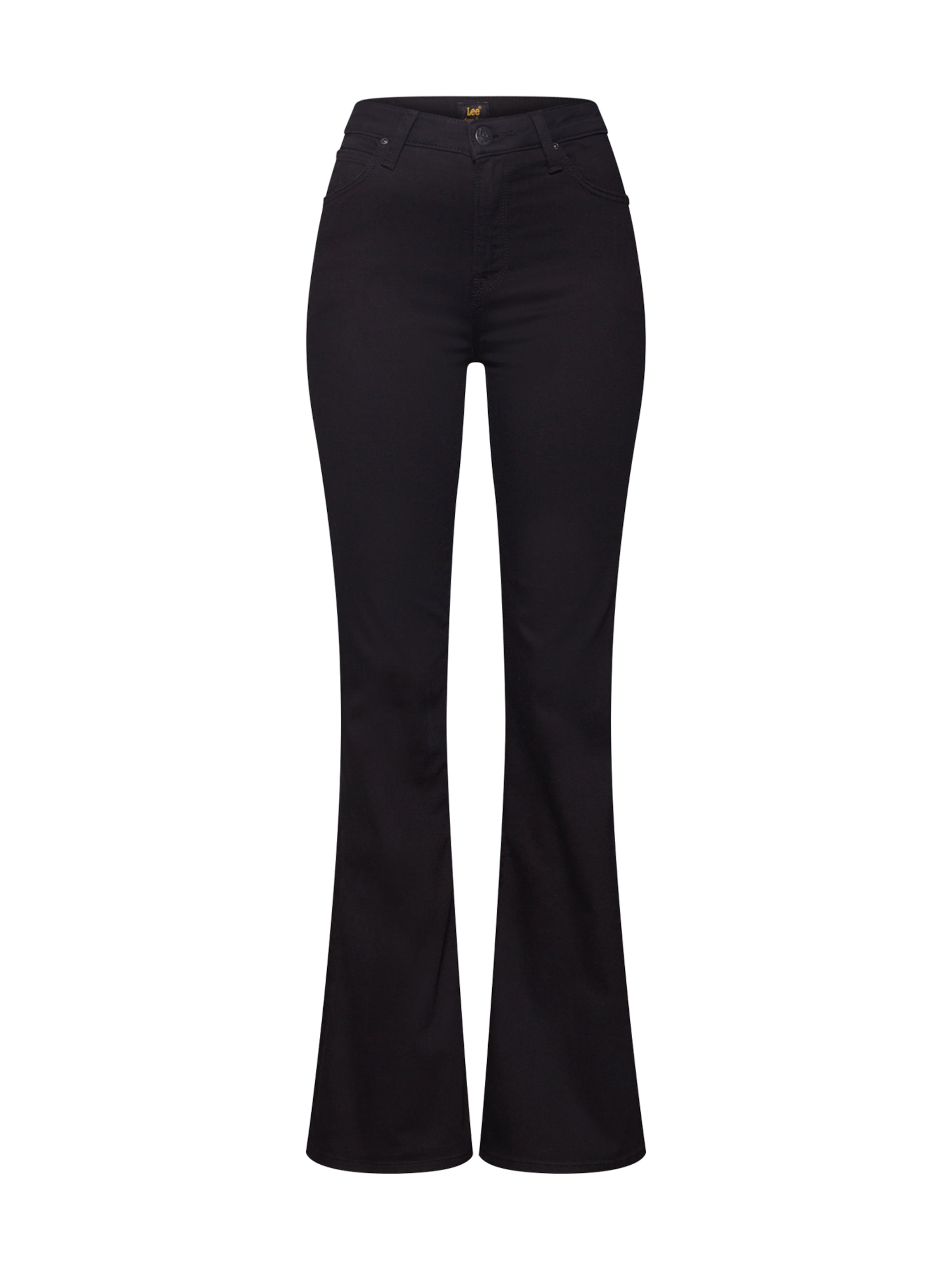 Lee Flared Jeans 'BREESE' i svart: framsida