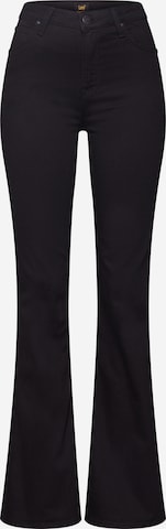 Lee Flared Jeans 'Breese' in Black: front