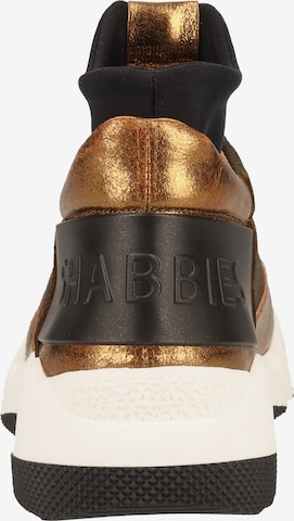 Baskets hautes SHABBIES AMSTERDAM en or