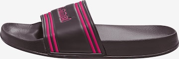 Hummel Beach & Pool Shoes 'Pool Slide' in Purple: front