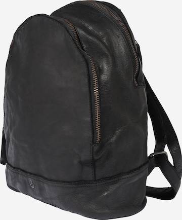 Harbour 2nd Rucksack 'Meghan' in Schwarz: bočná strana