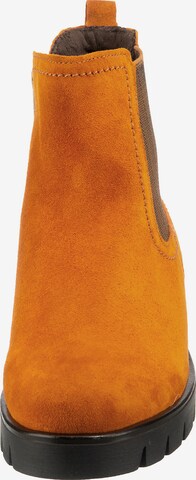 GABOR Chelsea Boots in Orange