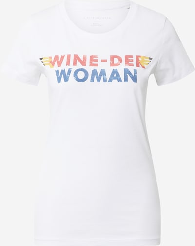 EINSTEIN & NEWTON T-Shirt 'Wine Woman' w kolorze niebieski / czerwony / białym, Podgląd produktu