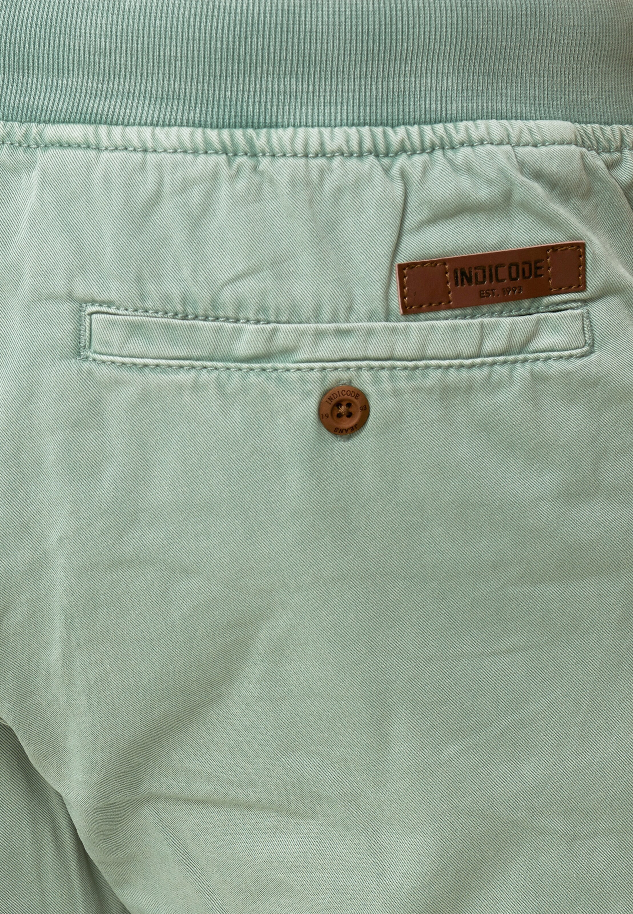 INDICODE JEANS Loosefit Chino 'Carver' in Blauw