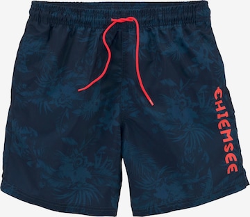 CHIEMSEE Zwemshorts in Blauw: voorkant