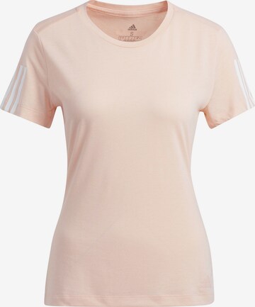 T-shirt fonctionnel 'Run It' ADIDAS PERFORMANCE en rose : devant