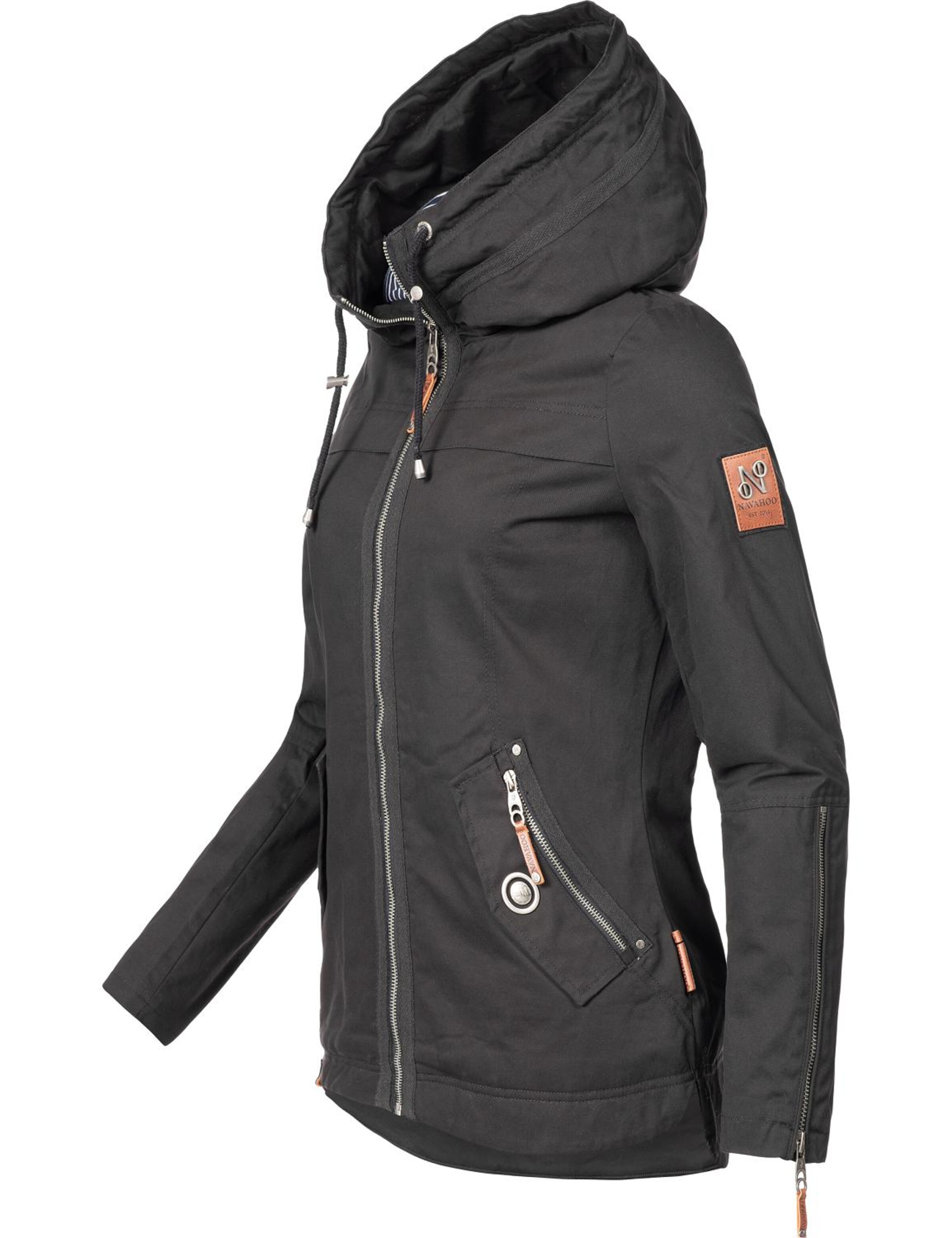 Giacca di mezza stagione 'Wekoo' di NAVAHOO in nero