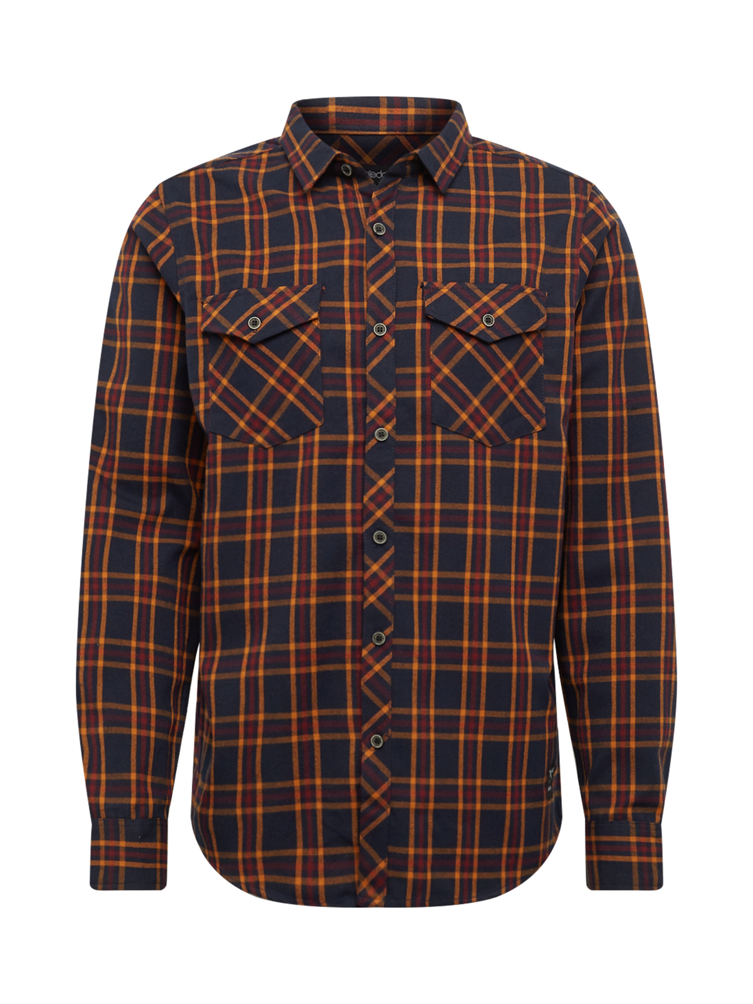 Iriedaily - Overhemd 'Old Fella' in de kleur Navy