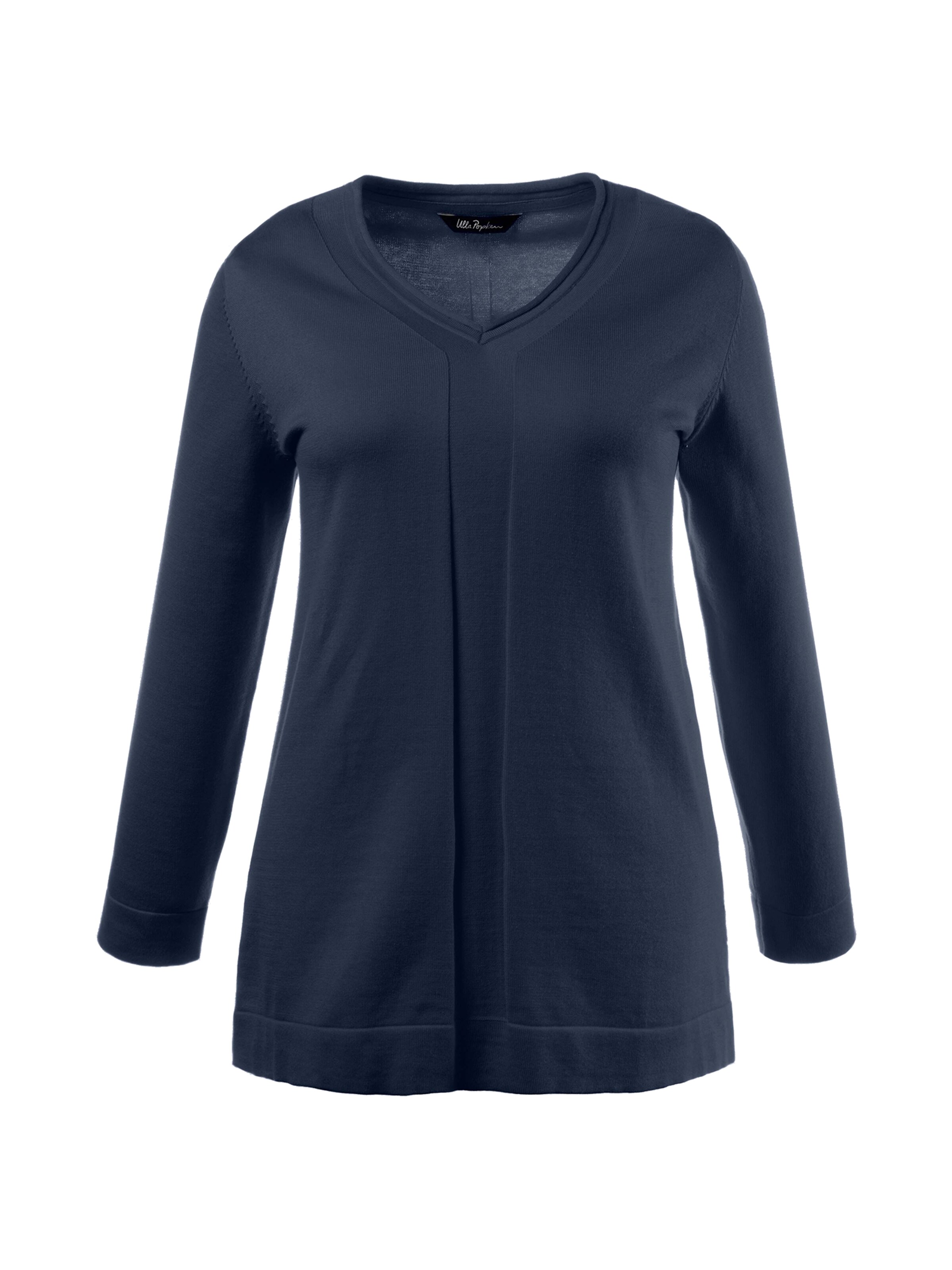 Ulla Popken - Trui in de kleur Marine