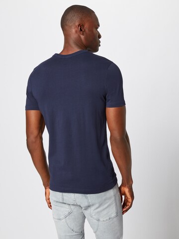 G-Star RAW T-Shirt 'Graphic 4' in Blau: zadná strana