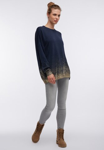 DREIMASTER Pullover in Blau