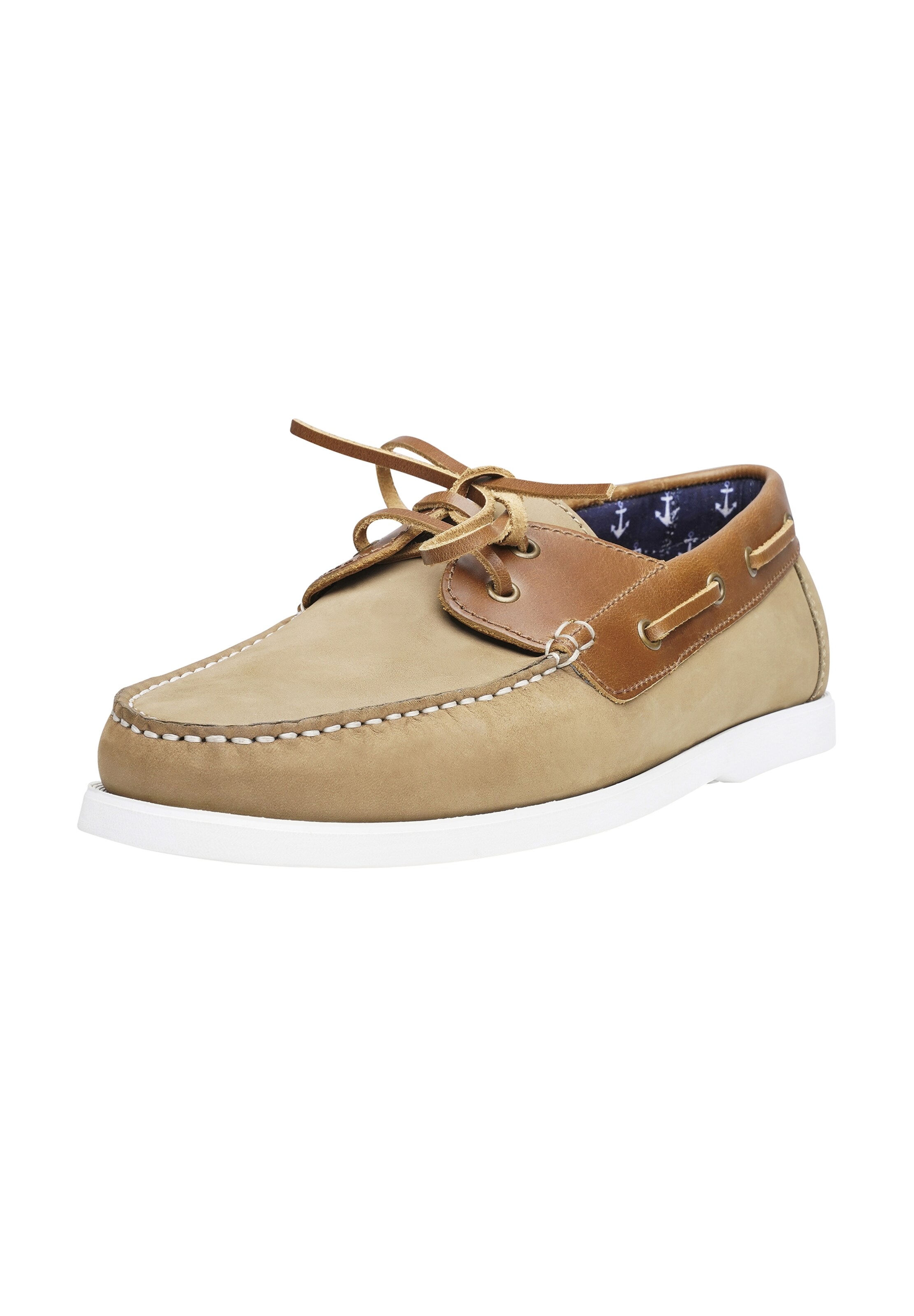 SHOEPASSION - Mocassins 'No. 83 MB' in de kleur Karamel