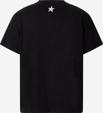 ABOUT YOU x Riccardo Simonetti Regular fit Shirt 'Jamie' in Zwart