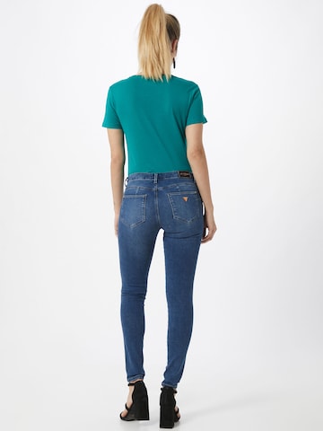 Skinny Jeans 'Curve X' di GUESS in blu