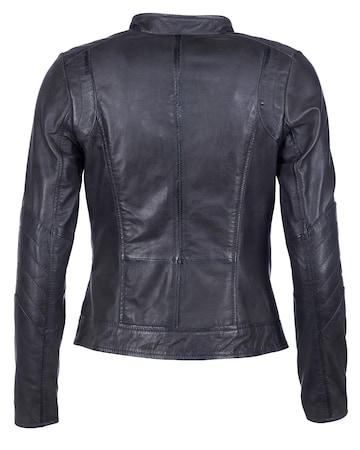 Maze Lederjacke 'Marcie' in Schwarz