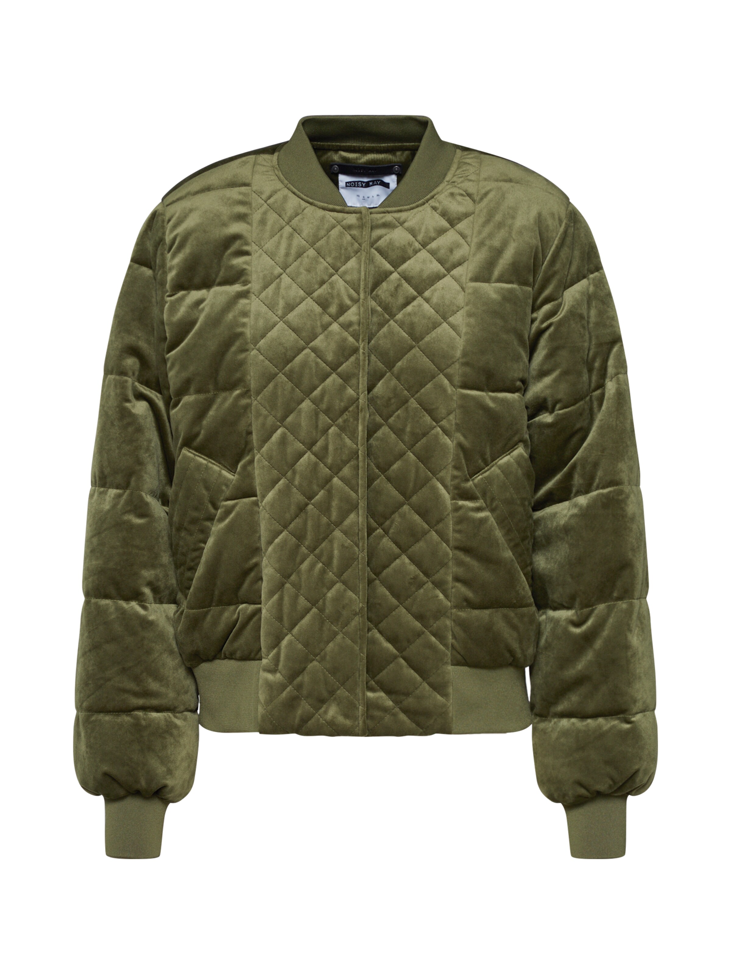 Noisy may - Tussenjas 'FINN L/S JACKET' in de kleur Groen