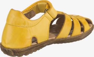 dzeltens NATURINO Vaļējas kurpes