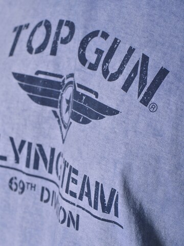 TOP GUN T-Shirt 'Ease' in Blau