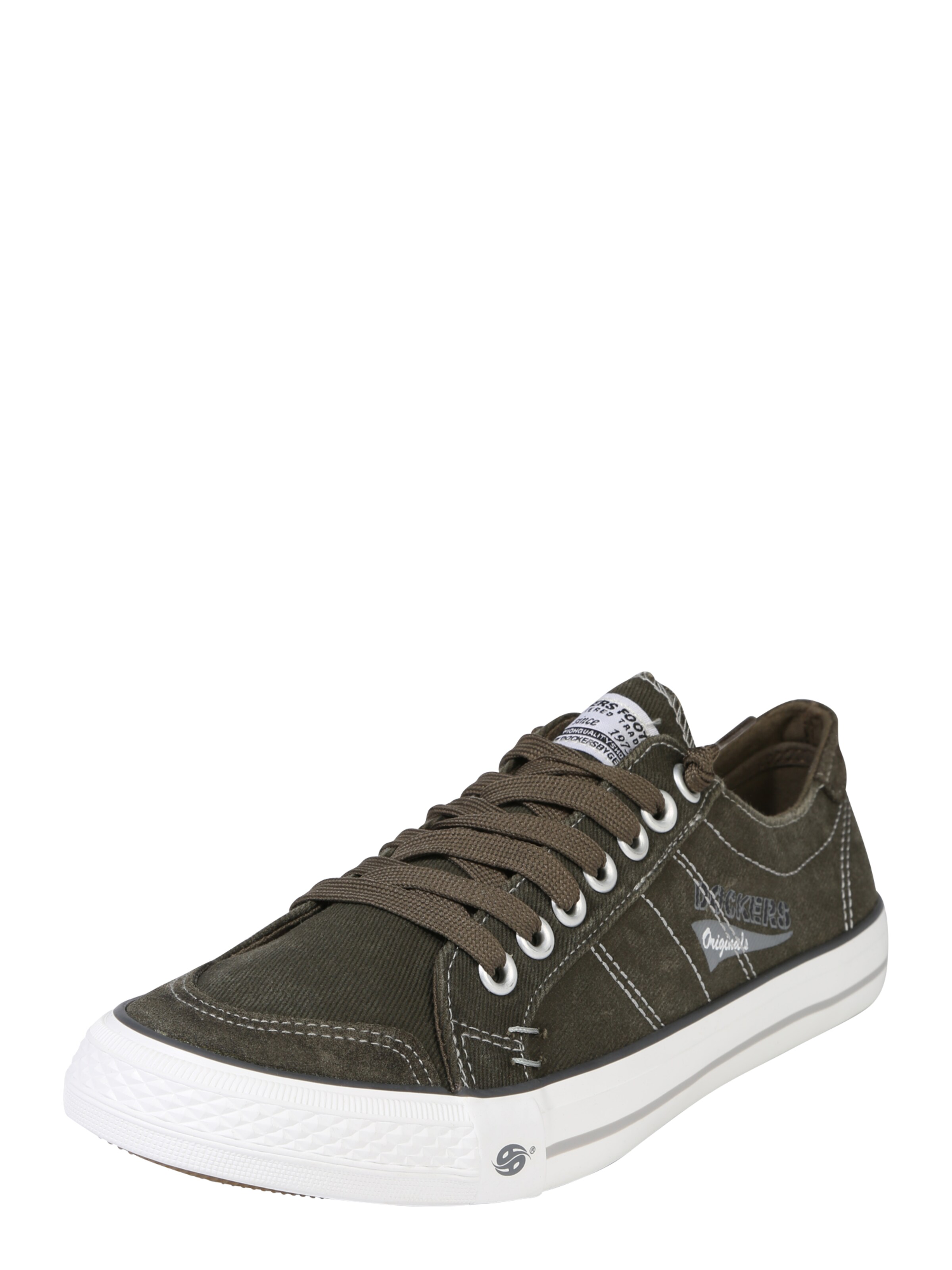 Baskets basses Dockers by Gerli en vert : devant