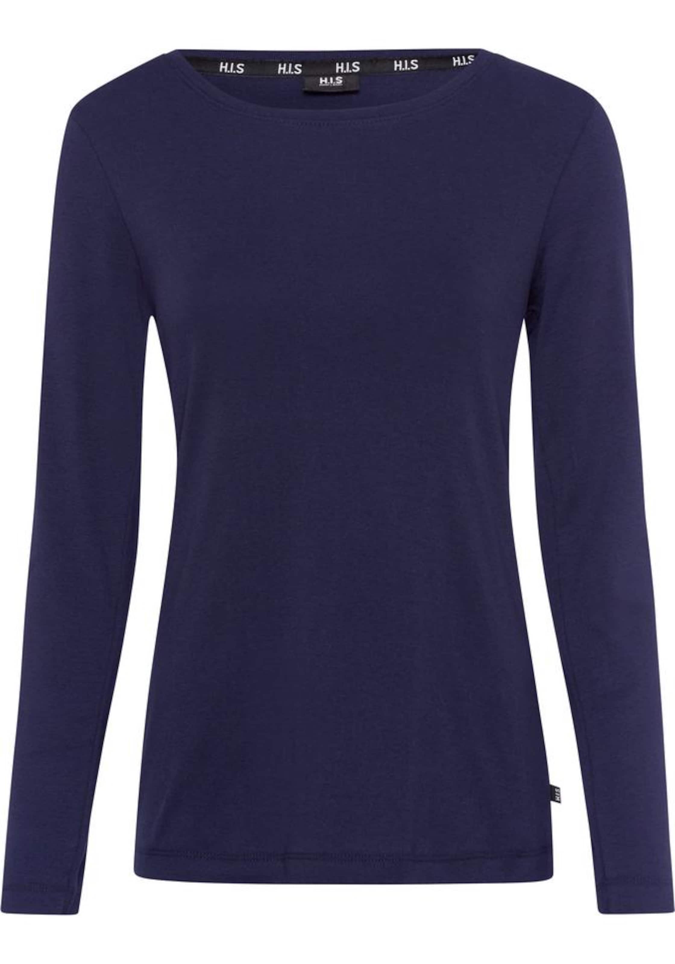 HIS JEANS Shirt in Blue: front