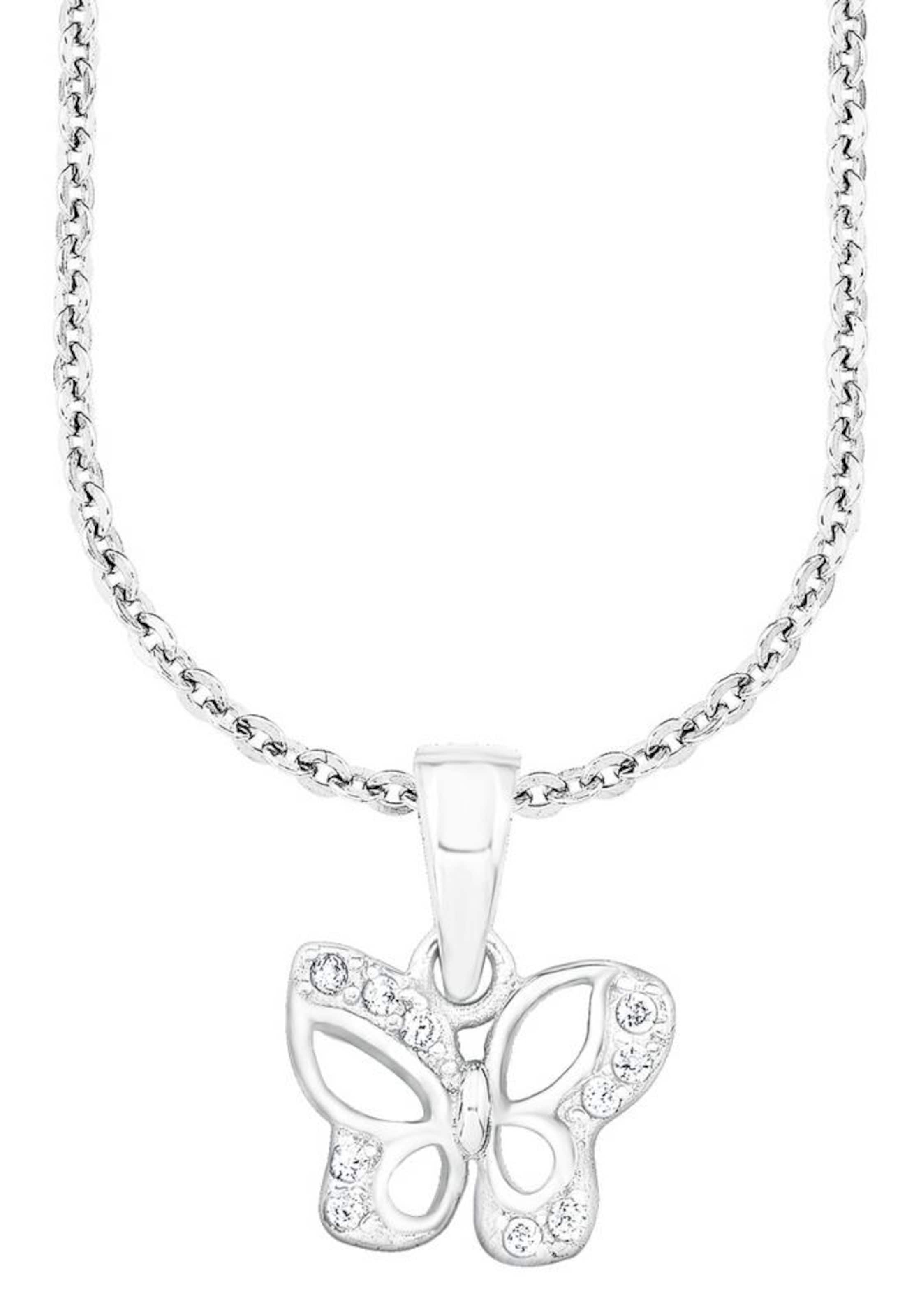 AMOR Necklace in Silver: front