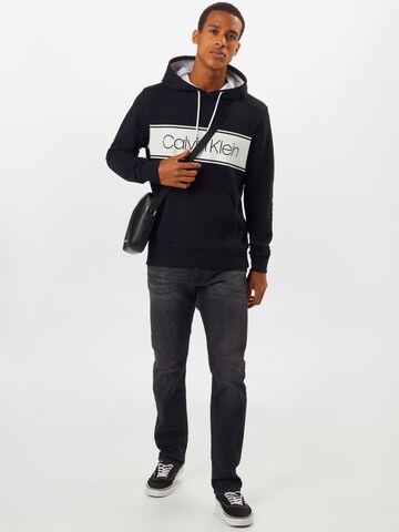 Coupe slim Jean Calvin Klein Jeans en noir