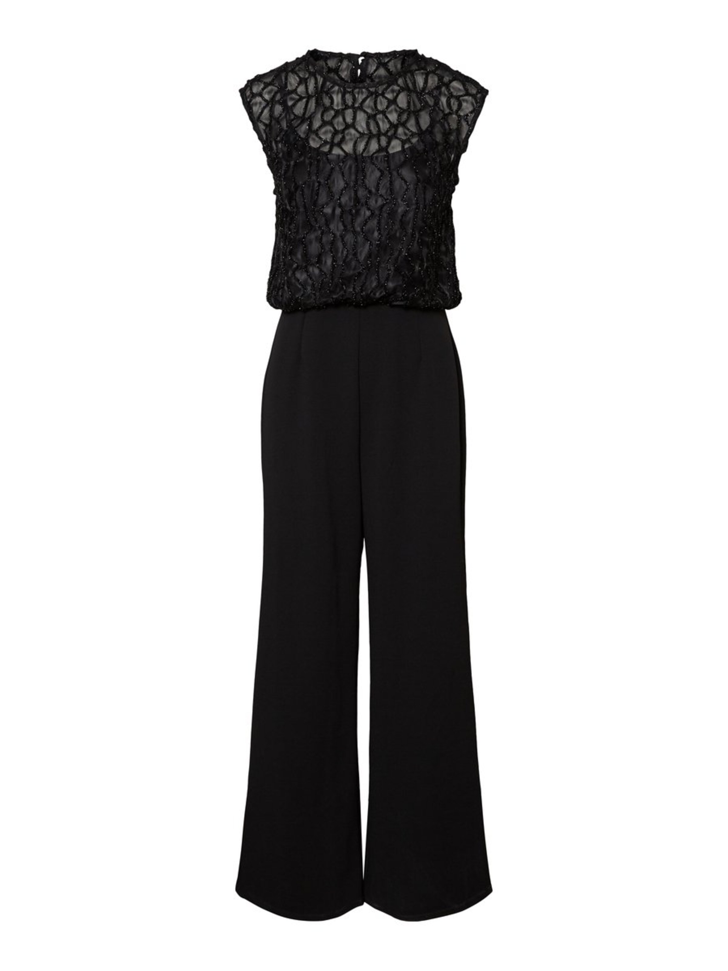 VERO MODA - Jumpsuit 'Lace' in de kleur Zwart