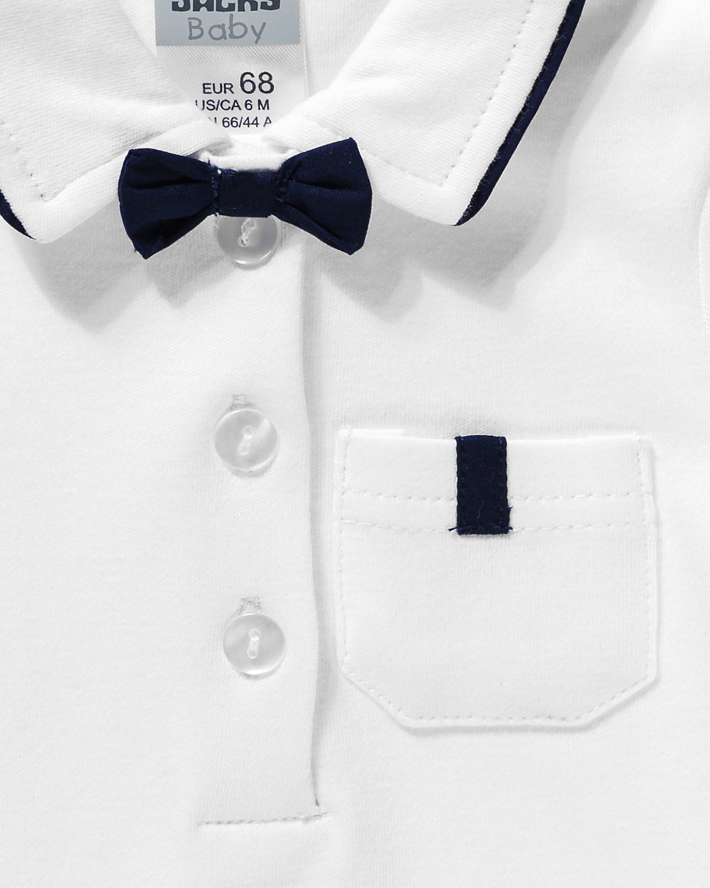 Tutina / body per bambino di JACKY in bianco