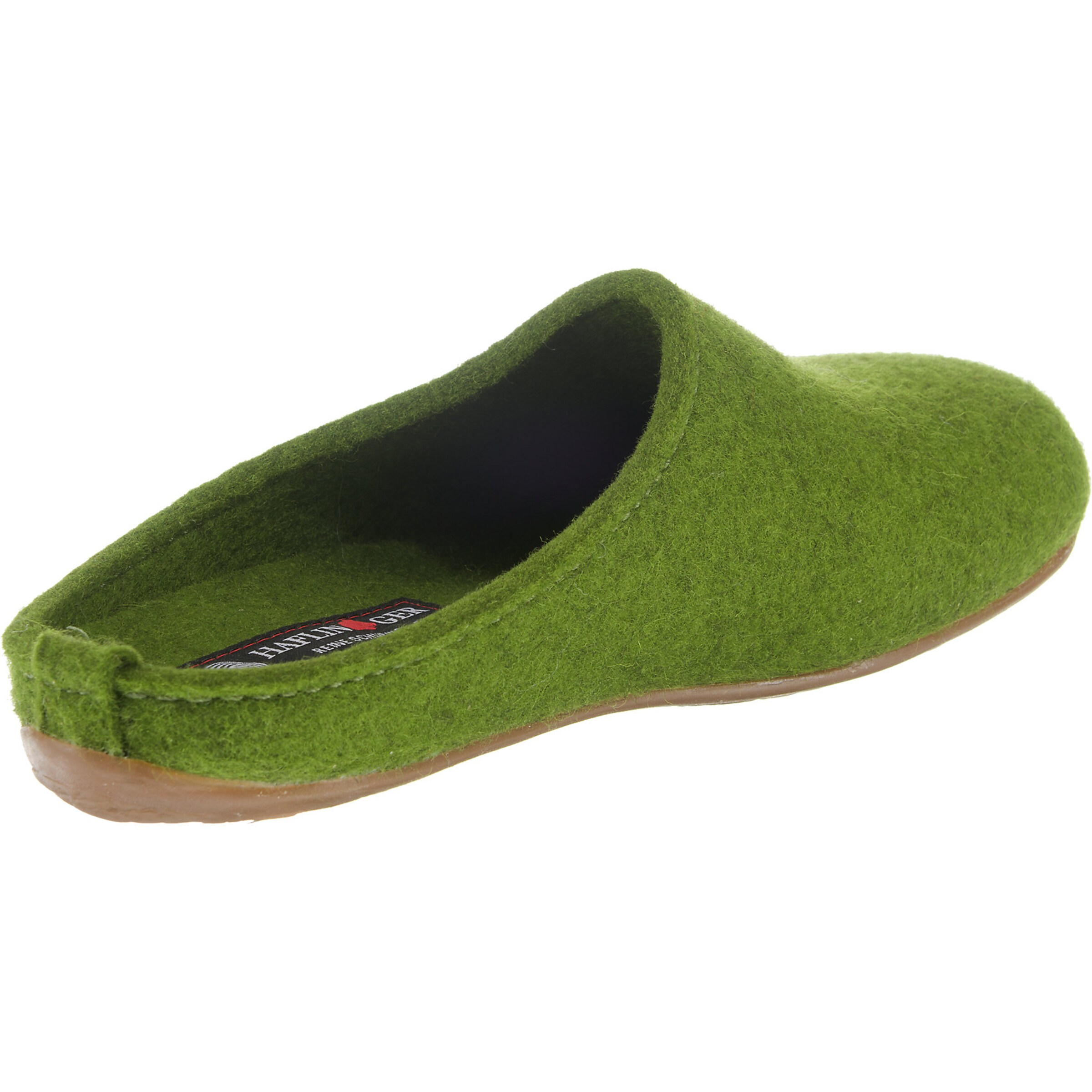 HAFLINGER Hausschuh 'Everest Fundus' in Grün