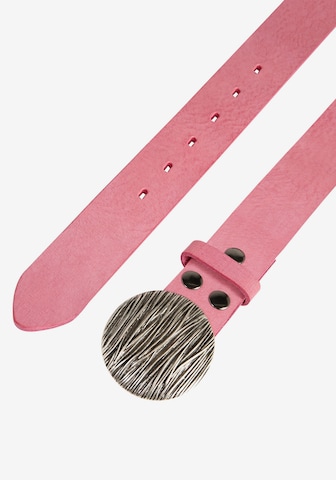 RETTUNGSRING by showroom 019° Belt 'Gump' in Pink