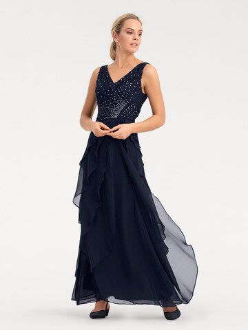 heine Abendkleid in Blau: predná strana