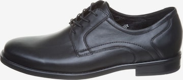 WALDLÄUFER Lace-Up Shoes in Black: front