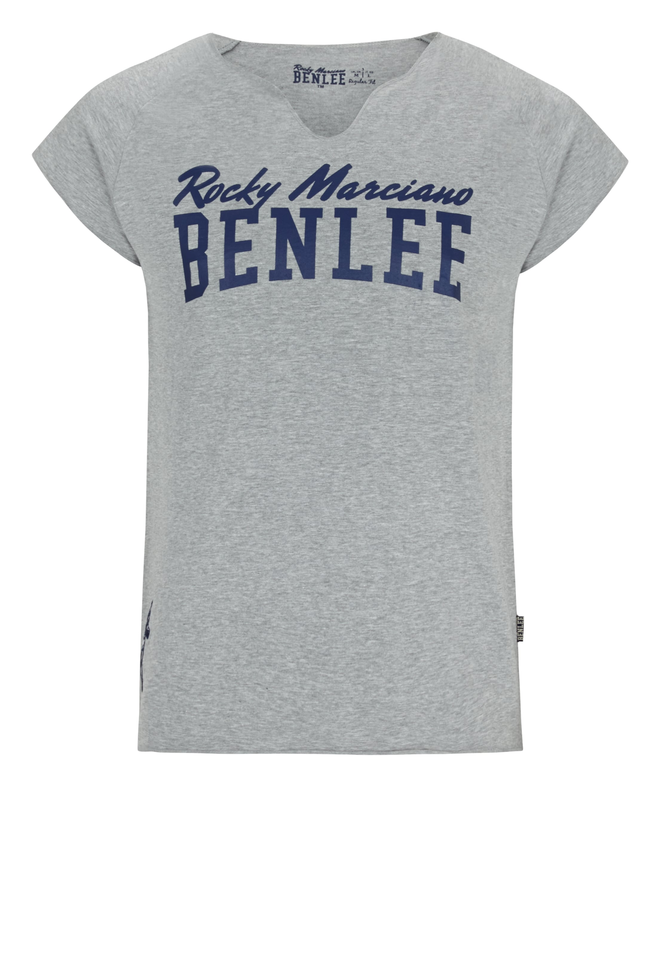 T-Shirt fonctionnel 'Edwards' Benlee en gris : devant