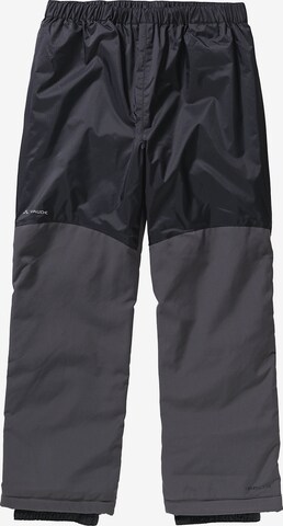 VAUDE Regular Outdoor Pants 'Escape III' in Grey: front