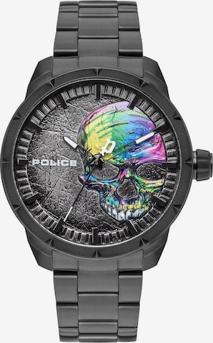 POLICE Analog Watch 'Neist' in Black: front