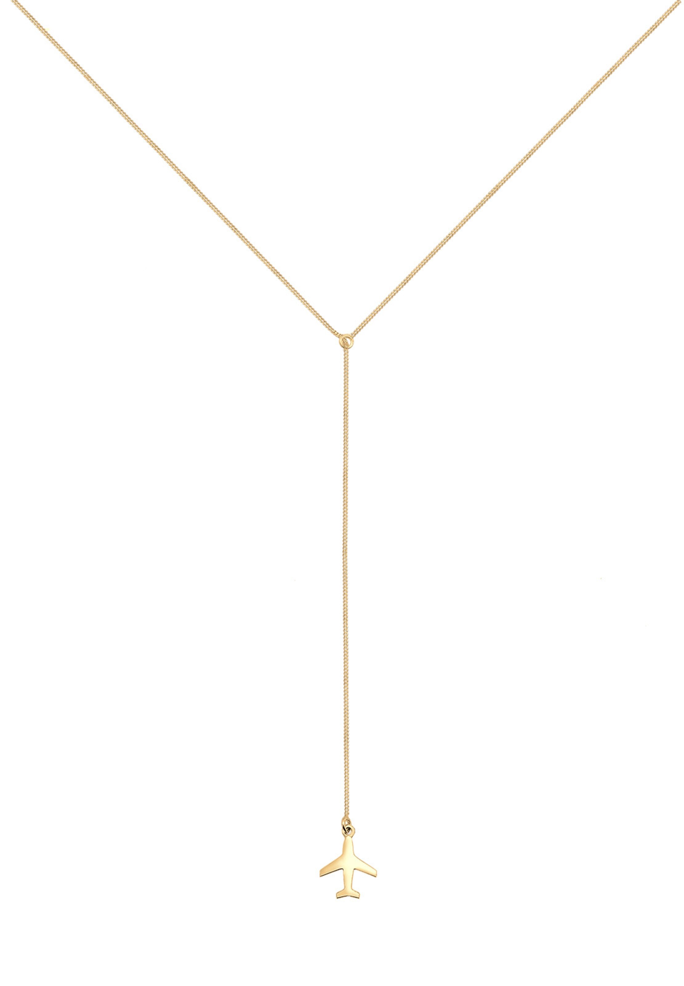 Chaîne 'Flugzeug' ELLI en or