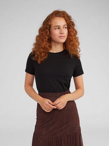 Tricou 'Leila' de la EDITED pe negru: față