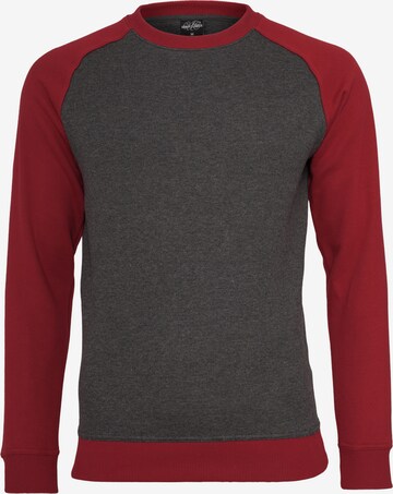 Urban Classics Sweatshirt in Grijs: voorkant