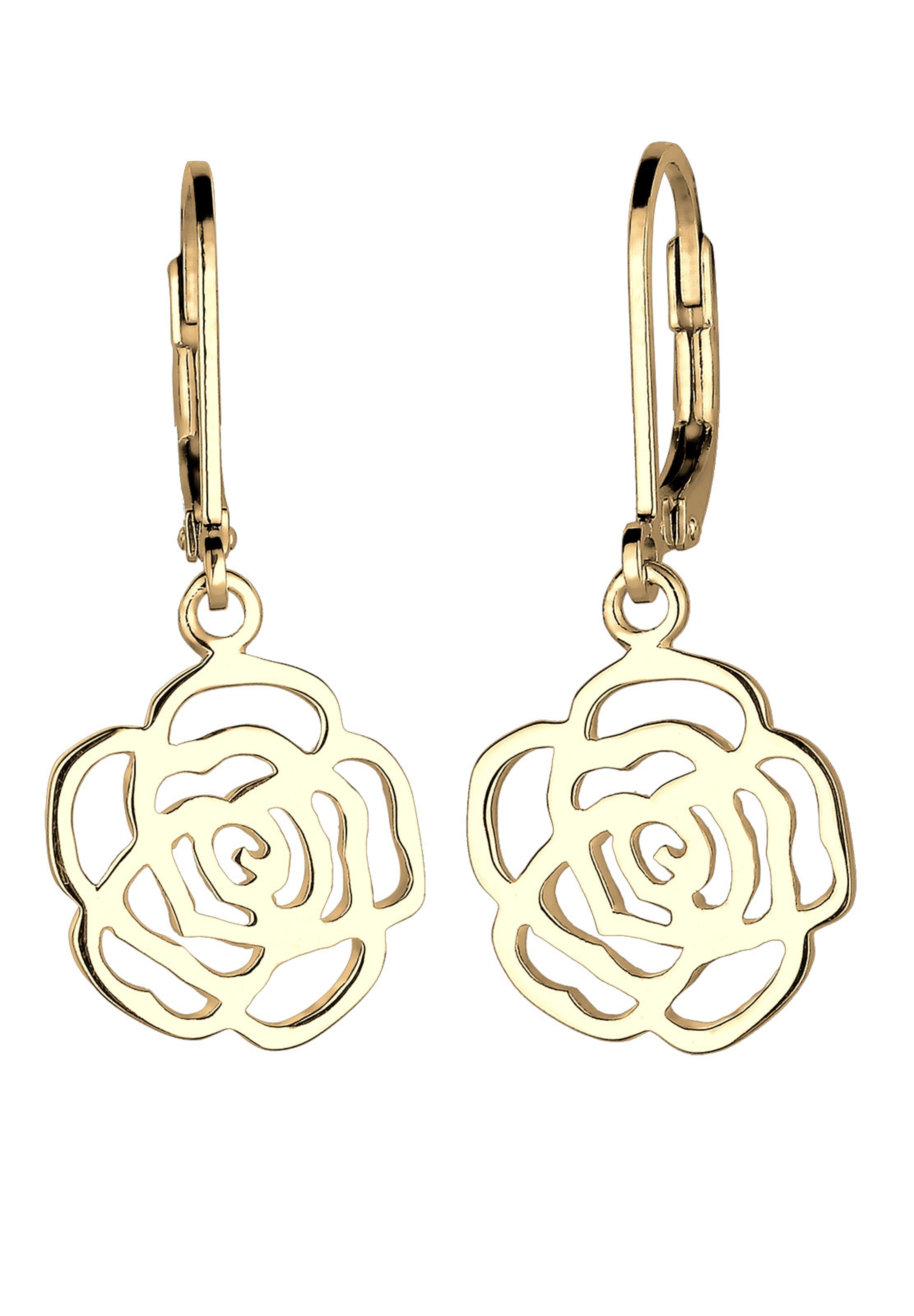 ELLI Earrings 'Blume' in Gold