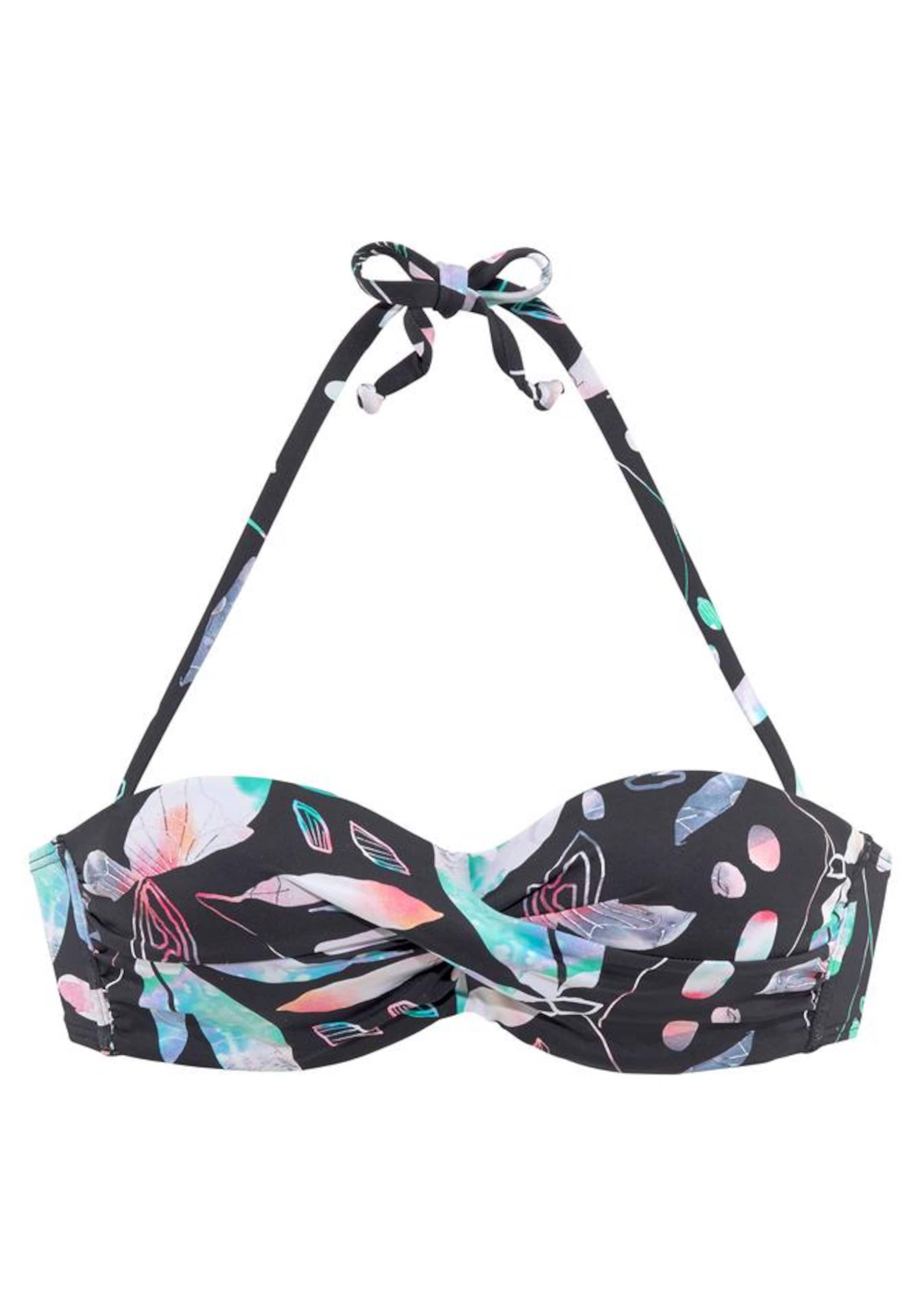 SUNSEEKERBandeau Bikini gornji dio - plava boja: prednji dio